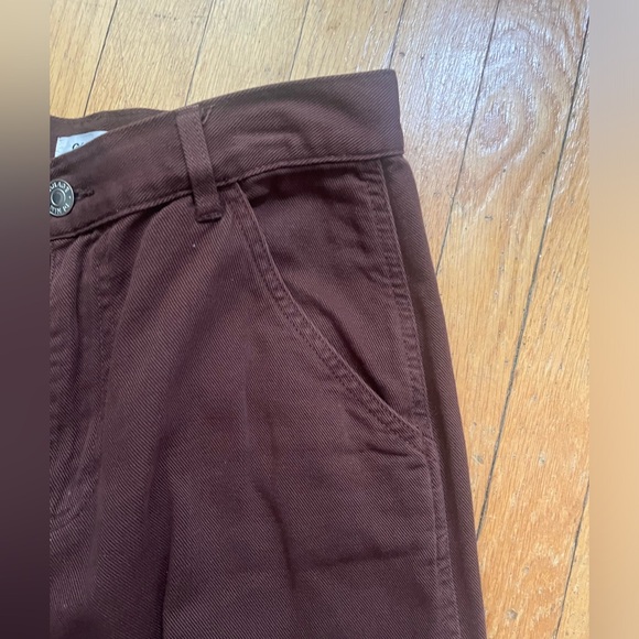 Brown straight leg cargo trousers - Picture 5 of 10